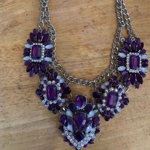 Time and Tru amethyst necklace